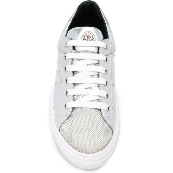 Moncler Ariel silver sneakers - Picture 3 of 11